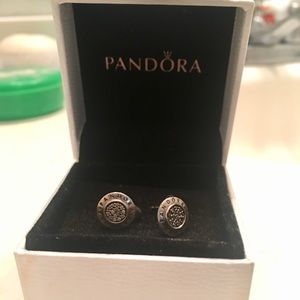 Pandora Signature earrings